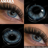 Fashion Colored Contact Lenses Natural Brown Eye Lens Gray Contact Eye Lenses Blue Lenses Contacts for Dark Eyes