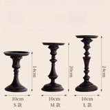 Retro Kitchen Candle Holders Living Room Designer Restaurant Creative Candle Holders Modern Home Decor Wedding Decoration Lszt