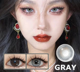 2pcs New Fashion Blue Colored Contacts Lenses for Eyes Brown Eyes Contacts Lenses Yearly Cosmetic Brown Contact Lenses