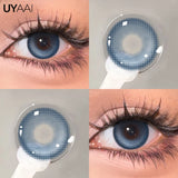 Color Contact Lenses Black Lens For Eye Cosmetic Woman accesories Blue Eyes Contact Makeup Beauty Colorcon Water Light