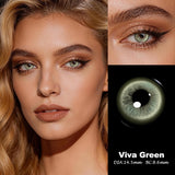 14.5mm Enlarging Effect 6 Months Colored Contact Lenses Fashion Soft Lens For Daily Makeup Eye Contacts