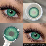 Colored Contact Lenses For Eyes 1pair Natural Eye Color Lens Cosmetic Soft Eye Lenses Beauty Pupils with Lens Case