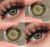 2pcs Colored Contact Lenses for Eyes Natural Blue Contact Lenses Eye Makeup Contact Yearly Gray Beauty Pupil Women Lens