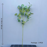 60-190cm Artificial Eucalyptus trees Branches Banyan Leaves Fake Plant Plastic leave Landscape faux plant For Home Garden Decor