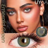 NEW Colored Contact Lenses Cosmetics Brown Contact Lenses Natural Contact Lenses Makeup Green Lens High Quality Soft Lens
