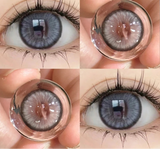  0-800 Degree sLenses ColorLenses Purple Colored Lenses Big Diameter Brown Lenses Blue Color Contact Lenses for Eyes