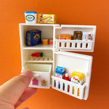 Creative Cute Mini White Refrigerator Personality Decoration Decoration Home Photos Refrigerator Magnets
