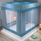 Modern Style Home Mosquito Net Double Bed Full Bottom Baby Anti-fall Mosquito Net Tent 2 Layers for Four Seasons