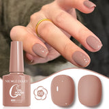 10ML Gel Nail Polish Solid Color Glass Gel Varnish Nail Art Gel Spring Summer Gel Nail Soak Off UV Gel Gel Vernis