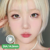 2pcs Myopia Color Contact Lenses for Eyes with Prescription Beauty Pupils Makeup Eye Color Lenses Fashion Blue Lenses