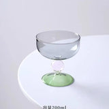 Colorful Glass Bowls Icecream Glass Bowls Creative Kitchen Salad Soup Container Tableware Soup Fruit Bowls Dining Utensils Gifts
