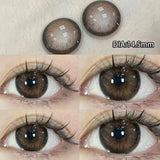 1 Pair Korean Lenses Contact Lenses for Eyes Natural Lenses Brown Beauty Pupils Soft Lens Makeup Fast Shipping