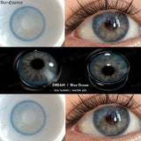 1 Pair Colored Contact Lenses Blue Eye Contact  Fashion Blue Lenses Green Lenses Colored YearlyPupils Fast Shipping