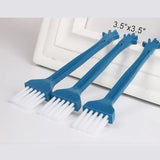 100Pcs/Lot Portable Plastic Five Finger Keyboard Brush Computer Cleaning Brush Cleaner Supplies Tools