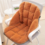 Winter Office Chair Cushion Plush Seat Pad Soft Warm Hip Pad Student Thickened Backrest Floor Seat Cushion