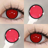 Cosplay Contact Lenses Cosmetics Blue Lens Eye Color Lenses Sharingan Halloween Makeup Red Lenses White Lenses Yellow Lens