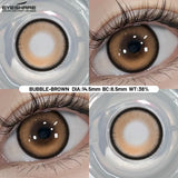 Big Eyes Color Contact Lenses Fashion Blue Colored Contact Lense Brown Softlenses Green Beauty Pupils Yearly Use