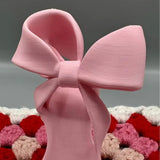 3D Creative Bow High Heel Jewelry Tray, Cute Ring Dish Holder for Desktop Decor Vanity Organizer, Trinket Tray Gift for Women