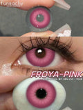Halloween Cosplay Color Contact Lenses Cosplay Lens Anime Red Lenses Girl Graduated Colored Eye Lenses Makeup Eye Lenes