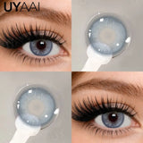 Colored Contact Lenses Makeup Green Lenses Beauty Siri Blue Colored Pupils Cosmetic Natural Brown Pupils 14.5mm Big Eyes