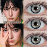 1Pair Colored Lenses for Eyes with Prescription Green Brown Contacts Lenses Natural High Quality Lenses Beauty Pupils