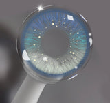 Colored Contact Lenses Lalens Siri Gray Amour Blue Color Contacts Eye Lens Eyes Half Year 2Pcs