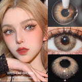1 Pair Color Contact Lenses for Eyes Natural Brown Lenses Beauty Fashion lense Blue Contact Lenses Green Eye Contact