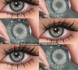 2pcs Natural Color Contact Lenses For Eyes Pattaya Green Lenses Blue Eye Contacts Lens Gray Beauty Pupils Yearly Use