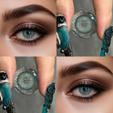 Colored Contact Lenses Brown Soft Beauty Cosmetic Lens 1 Pair Yearly Disposable Natural Eyes Makeup Color Contacts