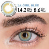Yearly Colored Contact Lenses for Eyes Blue Eye DNA Gray Contact Blue Lenses Blue Lenses Fashion Makeup Lenses