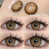 1 Pair Lenses Color Contact Lenses for Eyes Prescription Grey Korean Lenses Brown Natural Lenses With Diopters