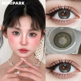 2pcs Big Diameter Colored Contacts Daily Disposable Free Shipping Natural Style Lenses for Daily Wear Party