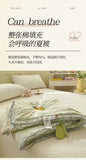 Princess Summer Quilt Washed Cotton Air Conditioner Student Dormi Thin Quilt With Lace Skin-friendly Soft Blanket Home Textiles