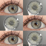 1Pair Gray Colorcon Contact Lenses for Eyes Beautiful Lenses Cosmetic Brown Pupils Blue Lens Green Eyes Contacts Yearly