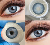 2pcs Color Eye Contact Lenses Blue Contact Lenses for Eyes Fashion Gray Pupils Cosmetics Green Natural Soft Lens Yearly