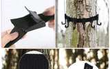 Tree Stand Bow Hanger Folding Bow Hanger Tree Stand Bow Fall Hunting Accessories for Outdoors Hunting Sports Supplies