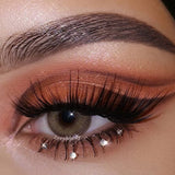 Caramelized Oak1 Pair Contact Lenses Contact Lenses Annual Oil Contacts Colorful Contact Lens for Os Eyes