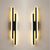 LED Bedroom Wall Lamp Wall Sconces Copper Line Pipe Acrylic Lampshade Indoor Lighting for Living Room Corridor Light Fixture