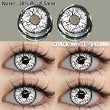 1pair Eyes Lenses for Eyes Blue Lneses Beauty Makeup Yellow Eye Contact Lenses Cosmetic Color Lens Eyes