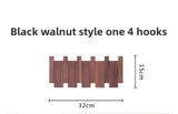 xyloid Coat Racks Wall Hanging Wall Entry Door Porch Hanging Coat Rack Perforated Solid Wood Creative Piano Keys Clothes Hook