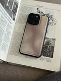 Fashion INS Chinese Ink Painting Misty Rain Pattern Leather Phone Case for iPhone 15 14 13 Pro Max Back Phone Cover for 12 Funda