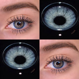 Small Pupil Colored Contact Lenses Half-Year Disposable Natural Beauty Cosmetics Color Contacts