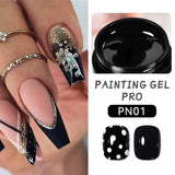 5ml Super Sliver Metallic Gel Nail Polish Holographics Metal Effect Painting Liner DIY Nail Art Decoration Varnish