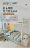 Japan Style Bedding Set Plaid Duvet Cover Set With Sheet Bedroom Decor Skin Friendly King Single Double Bedding Set Home Textile