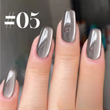 12ml 1-16pcs Autumn Nails New Clear Pink Glass Bead Moonlight Magnet Cat Eye Gel Nail Polish Whitening Nail Supplies