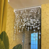 10 Strings 1M Wedding Simulation Shell Hanging Curtain Finished Bead Partitions Curtain DIY Shell Bead Strings Door Wind Chime