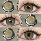 1 Pair Color Contact Lenses for Eyes Cosmetics Blue Contact Lenses Brown High Quality Natural Contact Lenses Gray Lenses