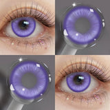 Anime Cosplay Colored Contact Lenses, Yearly Disposable Soft Lens, Fashion Beauty Cosmetic Lenses for Students & Daily