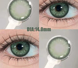 1 Pair New Style Colored Contact Lenses with Diopter Myopia Eyes Pink Contacts Lens Beauty Puppiletes Makeup Yearly