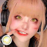 Eye Eyes Color Contacts Colored Contact Lenses Lens Small Pupil Cosplay Anime Soft 2Pcs 6 Months Half Year Use